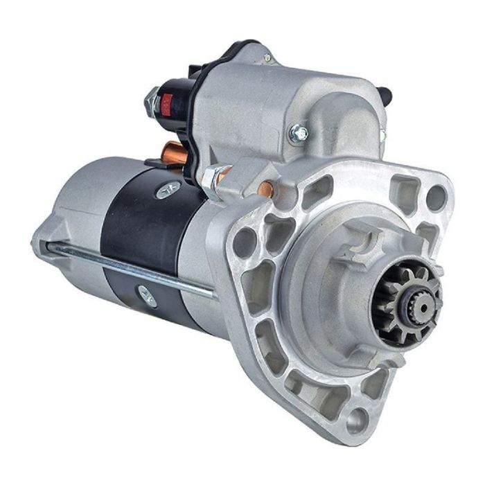 Cummins 24V 10T Starter Motor 4995641 Compatible for Cummins Engine 6C8.3 ISC8.3 L9 QSC8.3 QSL9 Hyundai HX380 R330LC-9A R380LC-9A R430LC-9A