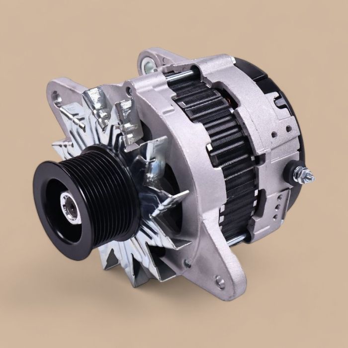 New Holland 24V 60A Alternator 27060-E0040 Compatible for Hino Engine J08E CASE New Holland E230CSR E260CSR E230CSRLC Kobelco 230SR-3 260SR-3 SK350-9 Excavator