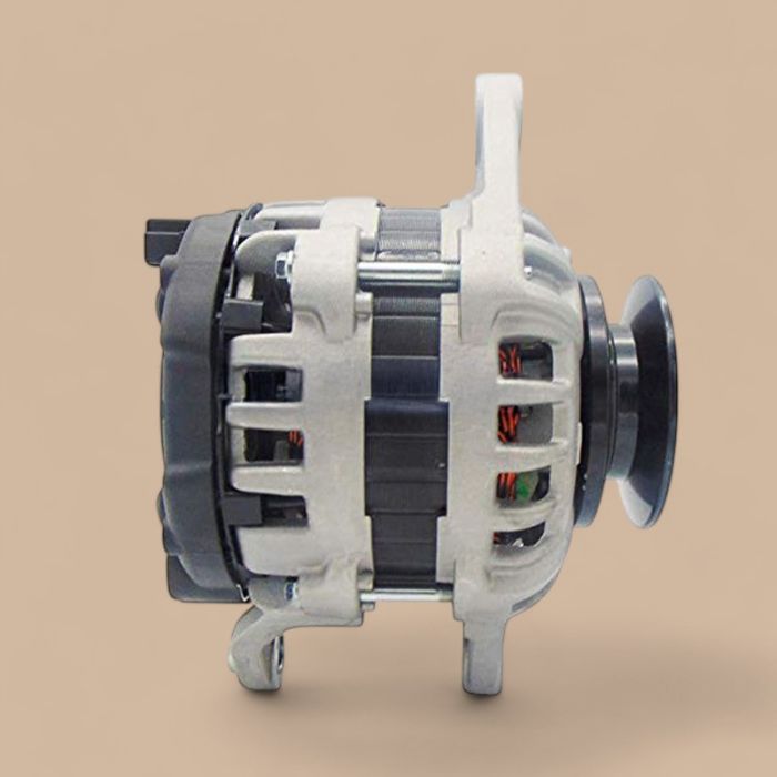 Yanmar 12V 80A Alternator 129908-77200 Compatible for Yanmar Engine 3TNV76 3TNV88C 3TNV88 4TNV84T 4TNV88 4TNV98 6LY2M