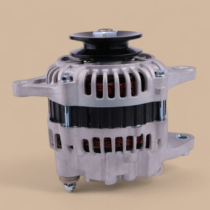 Kubota 12V 80A 1PK Alternator 1G398-64013 Compatible for Kubota Engine V3800