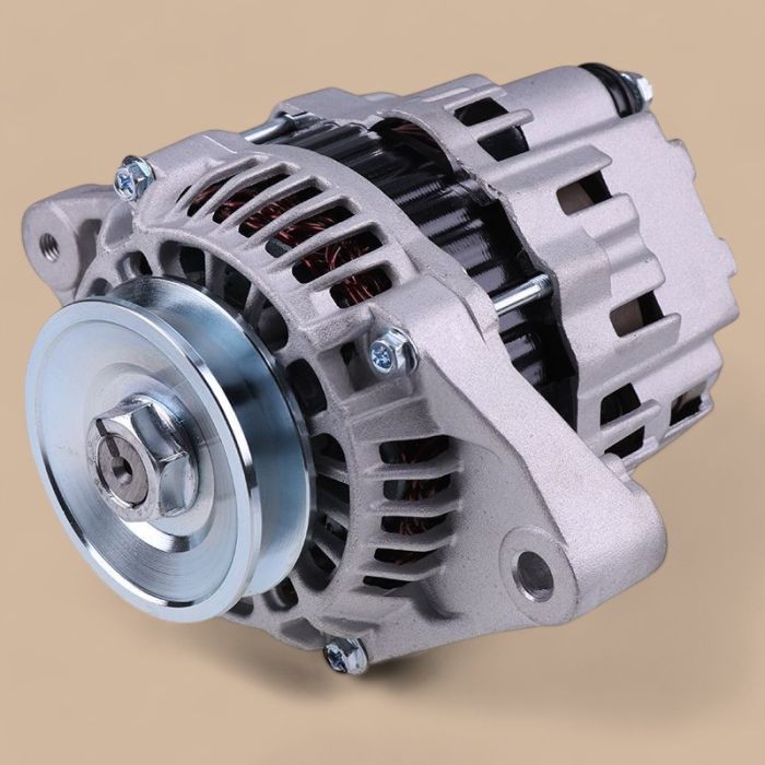 Kubota Alternator 1C010-64010 Compatible for Kubota Engine V3600 V3300 V3800 Tractor M6800 M6800HD M9000