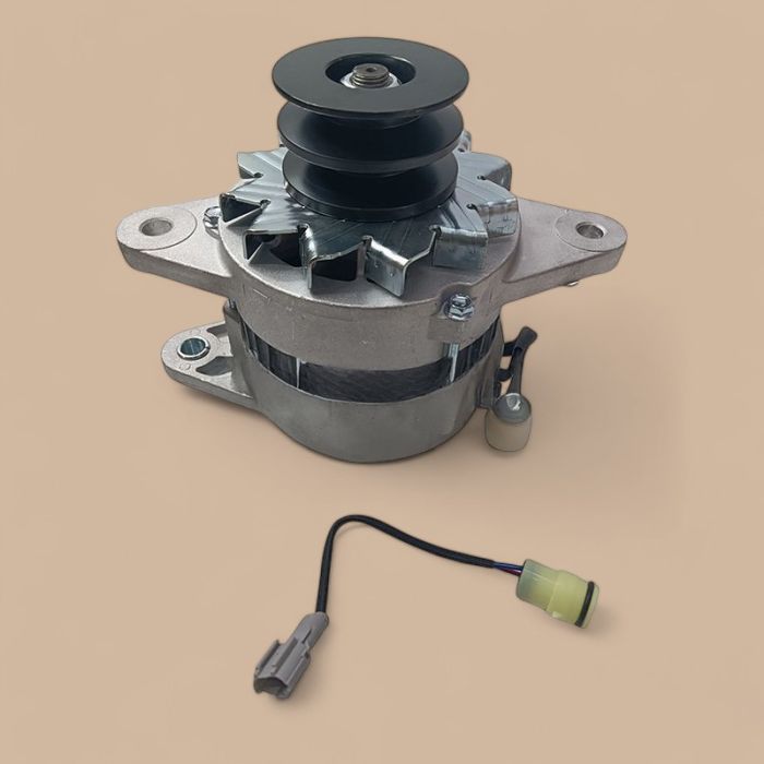 Isuzu Alternator 1-81200563-0 Compatible for Isuzu Engine 6RB1 Hitachi Excavator EX400 EX400-3 Crane KH1000 KH250HD KH300 KH500-3 KH850-3