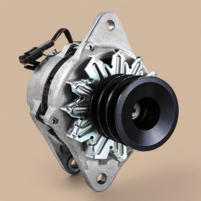 Isuzu 24V Alternator 1-81200482-1 Compatible for Isuzu Engine 6SA1 6SD1 Hitachi EX300-5 EX350H-5 EX370-5M EX385USR