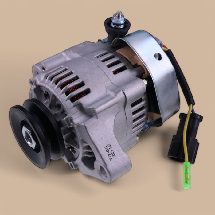 Kubota 12V 40A Alternator 6669618 Compatible for Kubota Engine D750B D1005B Bobcat Loader 453C 463 553F MT50 MT52 MT55 MT85