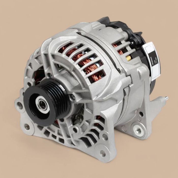 John Deere Alternator AL219434 RE526653 Compatible for John Deere Engine 4045 6068 Tractor 6405 6605 6415 6615 7505 7515 6100E 6100J 6125E