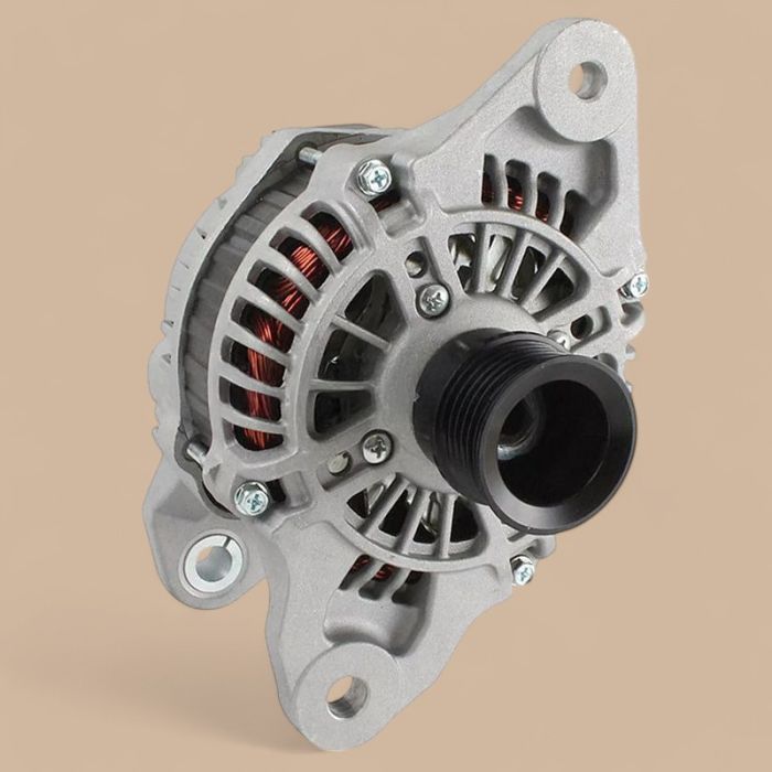 Volvo 24V 80A Alternator 3840183 3803912 Compatible for Volvo Penta Engine D4-225I D4-260A D6-310D D6-330A D6-330I D4-210A-A