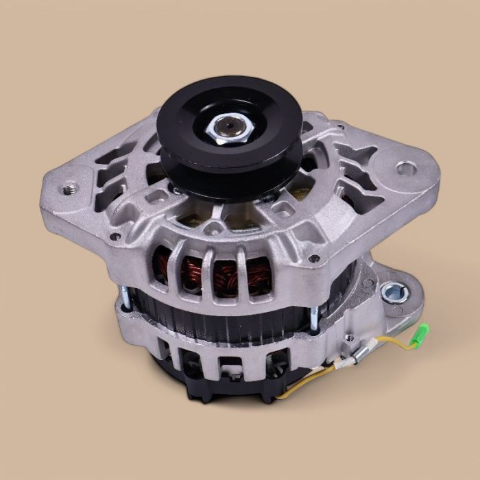 Kubota 24V 60A Alternator 1K021-64010 1K021-64011 1K021-64012 Compatible for Kubota Engine V3800 Wheel Loader
