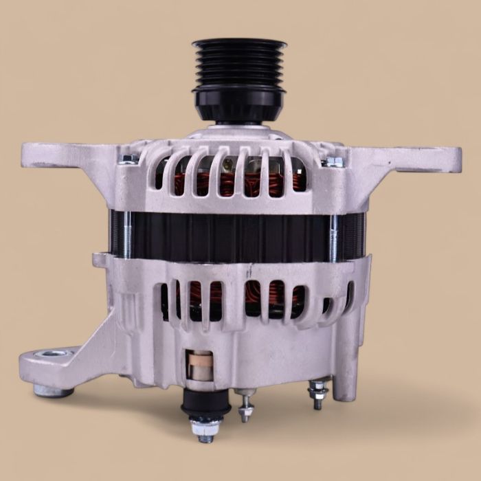 Volvo 12V 115A Alternator 3840181 Compatible for Volvo Penta Engine D6-370A-C D6-370A-C D6-330A-E D4-300D-F D4-180I-F D4-225I-F