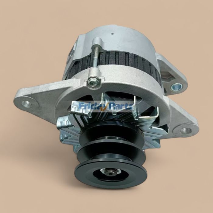 Isuzu 24V 40A Alternator 1-81200249-3 Compatible for Isuzu Engine 4BD1 4BG1 6BB1 6BD1 6BG1 Hitachi Loader LX70 LX70-3 LX80-5