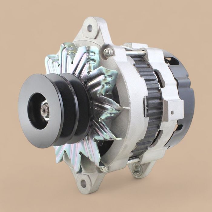 Hitachi 24V 50A Alternator 4694103 Compatible for Hitachi Excavator ZX70-3 ZX70-3-HCME ZX75UR-3 ZX75US-3 ZX75USK-3 ZX80LCK-3 ZX85US-3 ZX85USB-3