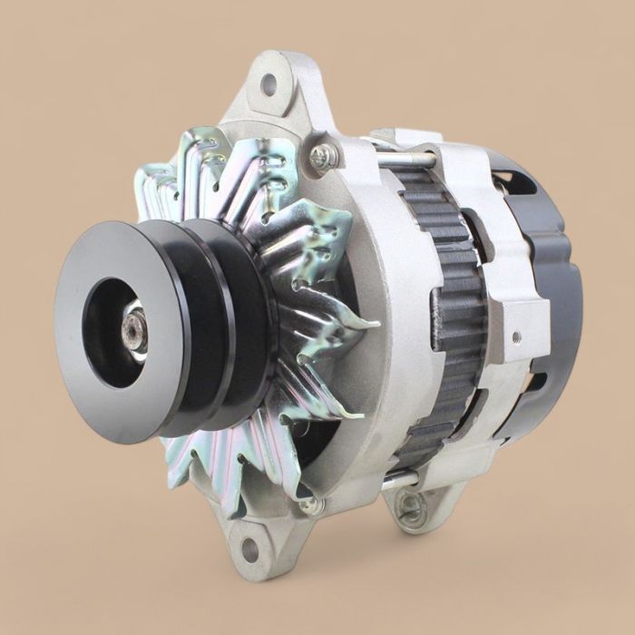 Isuzu 24V 50A Alternator 8980890630 8980890631 Compatible for Isuzu Engine 4LE1 John Deere Excavator 75D 85D