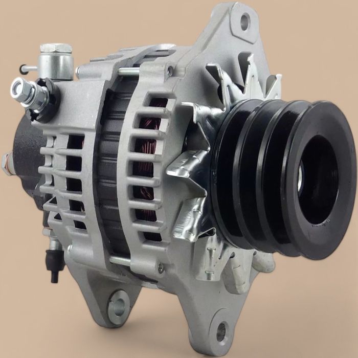 Isuzu 12V 110A Alternator Compatible for Isuzu Engine 4HE1 4HK1 Isuzu Truck NPR NPR-HD NQR NRR Chevrolet Truck W3500 W4500 W5500