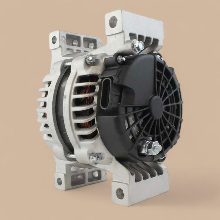 Cummins 12V Alternator 8600253 Compatible for Cummins Engine ISB6.7 ISB8.3 ISB8.9 Freightliner 108SD 114SD 122SD Columbia Coronado Cascadia M2100 M2112 Truck