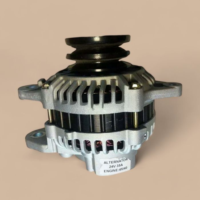 Mitsubishi 24V Alternator A3TA8199 Compatible for Mitsubishi Engine 4M40 Caterpillar CAT Excavator 308B