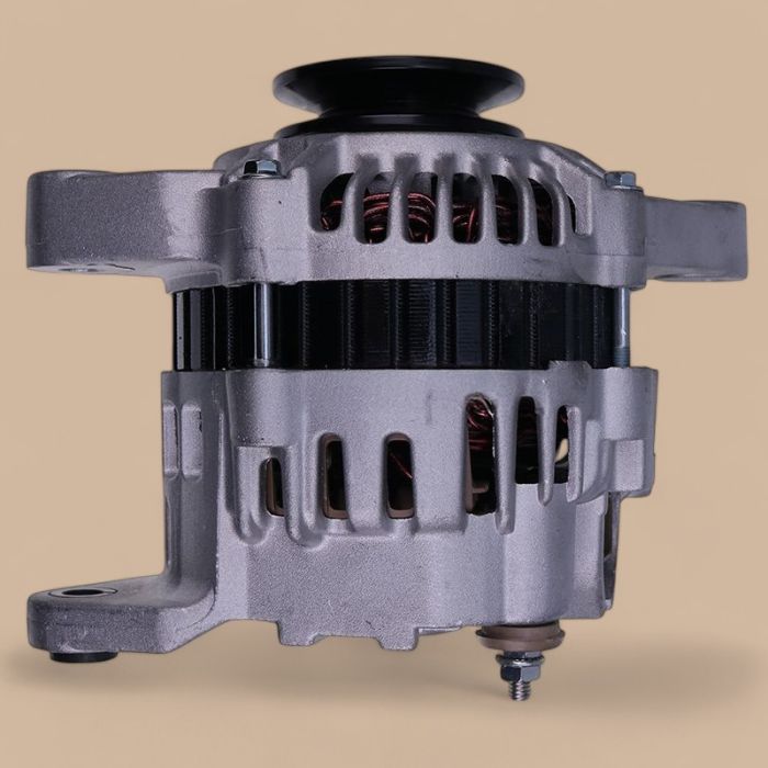 Komatsu 12V 80A Alternator YM123910-77210 Compatible for Komatsu Excavator PC110R PC80MR PC95R Wheel Loader WA115 WA90 WA95-3