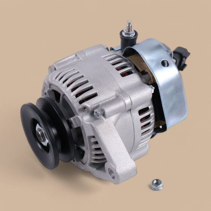 Perkins 12V 55A Alternator 185046470 Compatible for Perkins Engine 402D-05 402F-05 403D-07