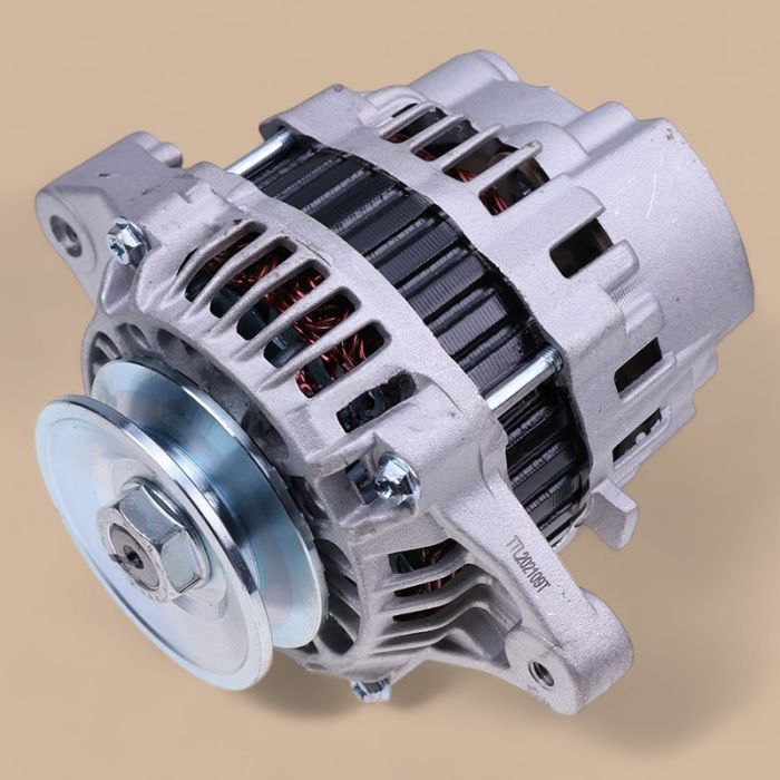 Kubota 12V 60A Alternator 1C011-64010 Compatible for Kubota Engine V3600 V3800 V3300 Tractor M6800HDC M8200-CAB M9000DTMC
