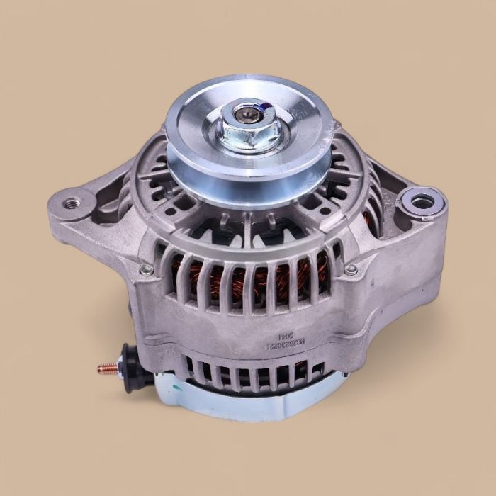 Mitsubishi 14V 80A Alternator Compatible for Mitsubishi Alpine DT75 804C-T Cidema CF-6020 804D-T Hydrema WL480C WL550C Veniera 4.63F
