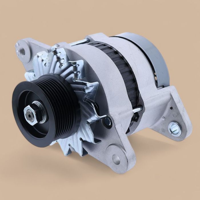 Komatsu 24V Alternator 600-861-3111 Compatible for Komatsu Engine 4D102E-1 S6D102E-1 Excavator PC200-6 PC220-6 PC300-7 PC360-7