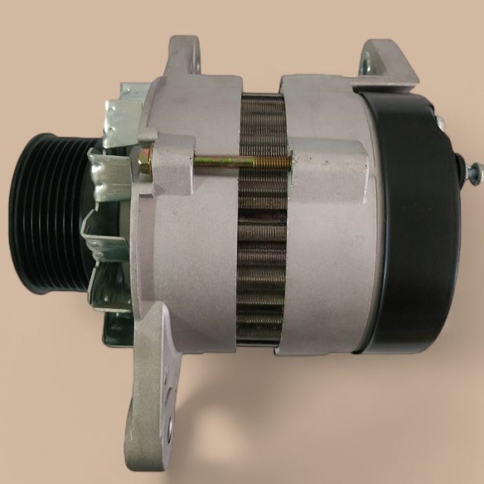 Komatsu 24V 90A Alternator 600-825-9111 600-825-9110 Compatible for Komatsu Engine SAA6D140E Dozer D155AX-6 D275A-5R Excavator PC600-8R PC800-8R PC850-8R Loader WA500-6