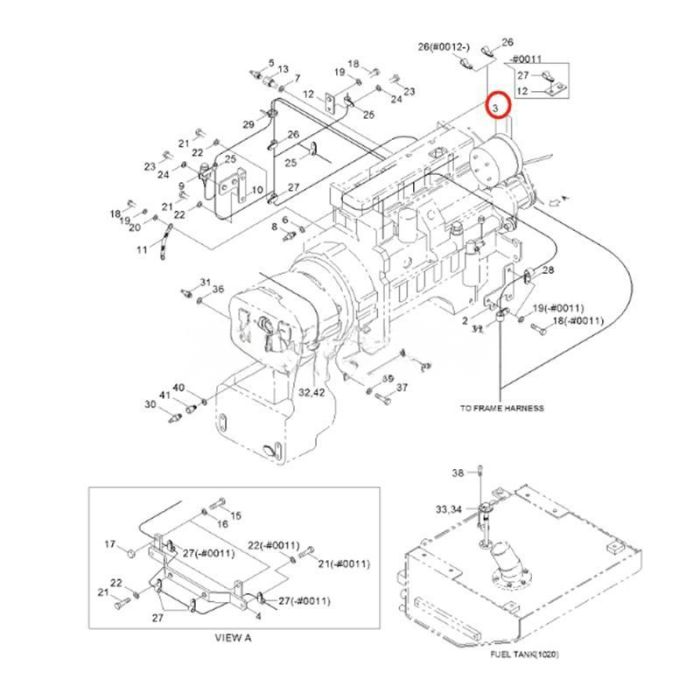 Hyundai Alternator 21L8-00090 Compatible for Hyundai Wheel Loader HL720-3 HL730-3 HL730TM-3