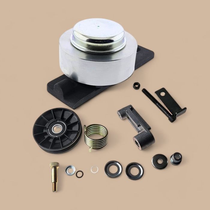 Bobcat Drive Belt Tensioner & Cooling Fan Pulley Kit 6735884 6662997 Compatible for Bobcat 653 751 753 763 773 7753 S130 S150 S175 S185 S205 T140 T180 T190