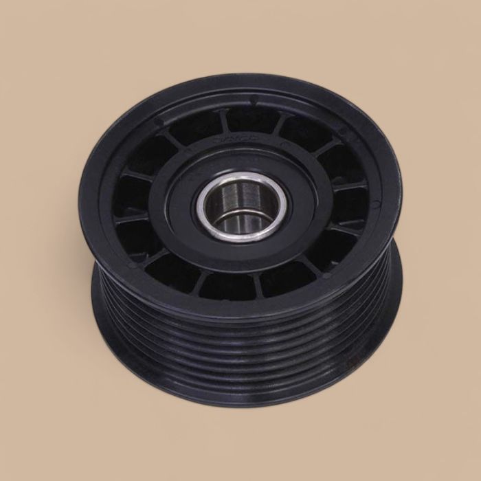 John Deere Drive Belt Idler Pulley RE64597 AT211041 Compatible for John Deere Engine 8.1L 6081 6081HFN01 6081HT802 Harvester 3510 Cotton Picker 9976