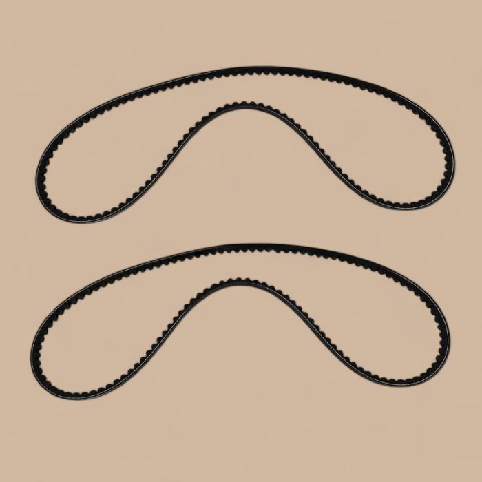 Kioti 2 Fan Belts E6857-72531 Compatible for Kioti Tractor CK DK