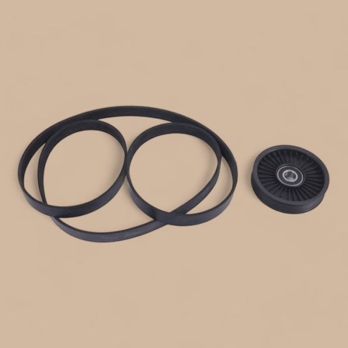 MerCruiser Serpentine Belt & Idler Pulley 864625T 18-15101 57-8638764 Compatible for MerCruiser Engine 4.3L 5.0L 5.7L
