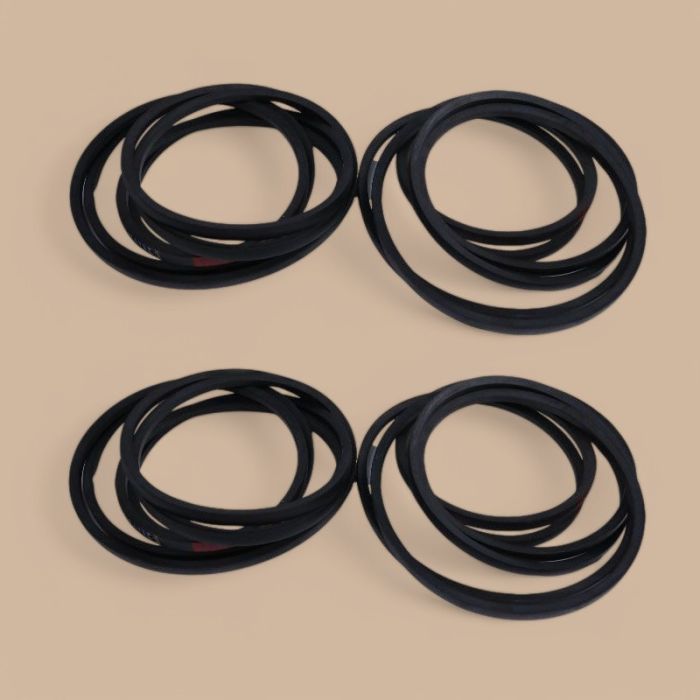 New Holland 4 Sets Drive Belt 274224 83101673 Compatible for New Holland Mower 465 452 463 442 462