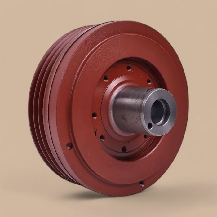 Deutz V-grooved Pulley 04157588 Compatible for Deutz Engine D5L91406 D6L91406 F5L914 F5L912 F6L912 F4L913 F6L913
