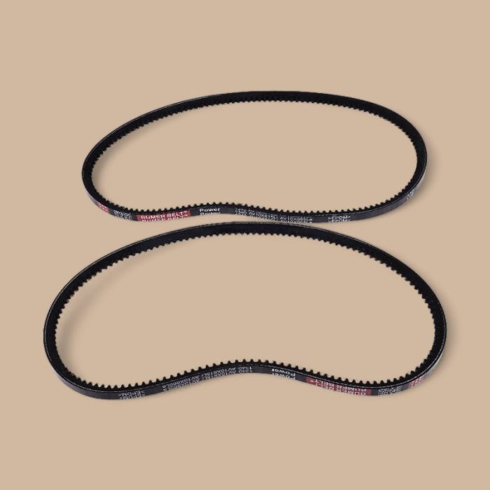 Bobcat 2 Pcs Alternator Belt 6686683 Compatible for Bobcat Loader MT52 MT55 MT85