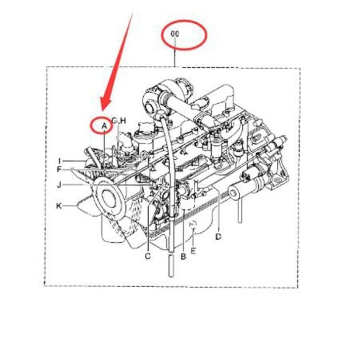 Hitachi V Belt 4380542 Compatible for Hitachi EX270LC-5 Excavator Hino H07C-TD Engine Good Quality