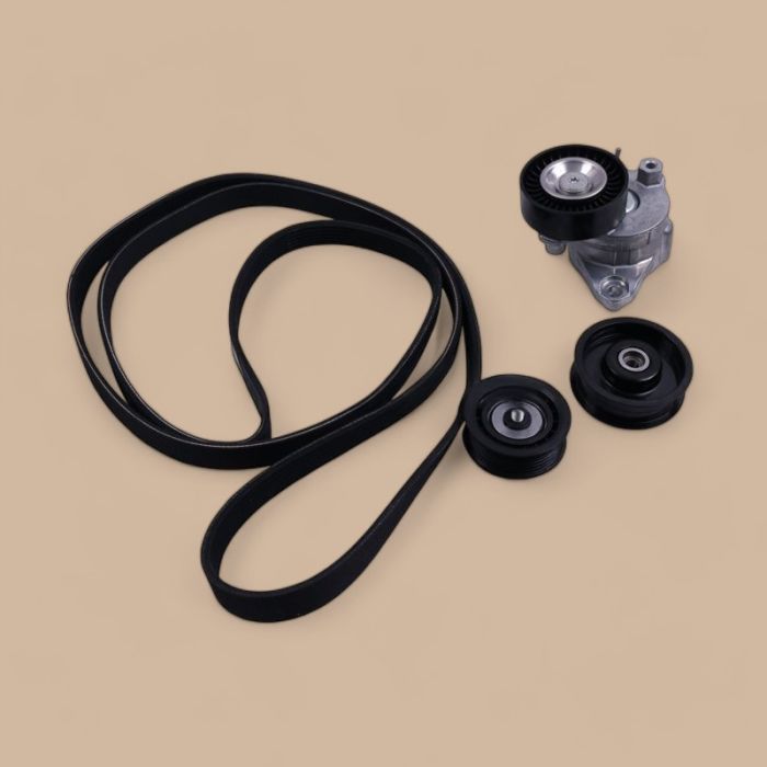 Mercedes Engine Drive Belt Tensioner Idler Pulley Serpentine Belt Kit 2722000270 Compatible for Mercedes Benz GL450 ML350 ML550 SLK300