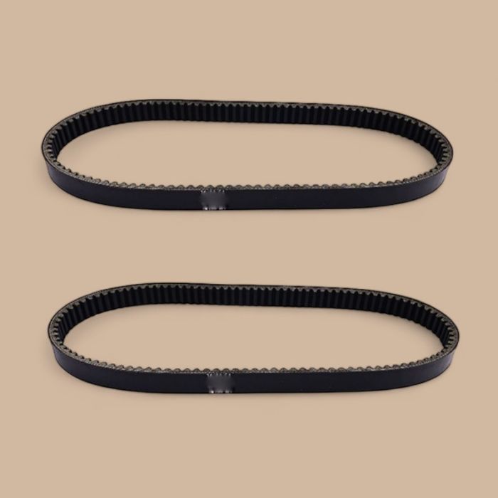 EZGO 2 Pieces Clutch Drive Belt 14153-G1 Compatible for EZGO Engine 2PG Golf Cart Gas 2-Cycle Marathon 1976-1987