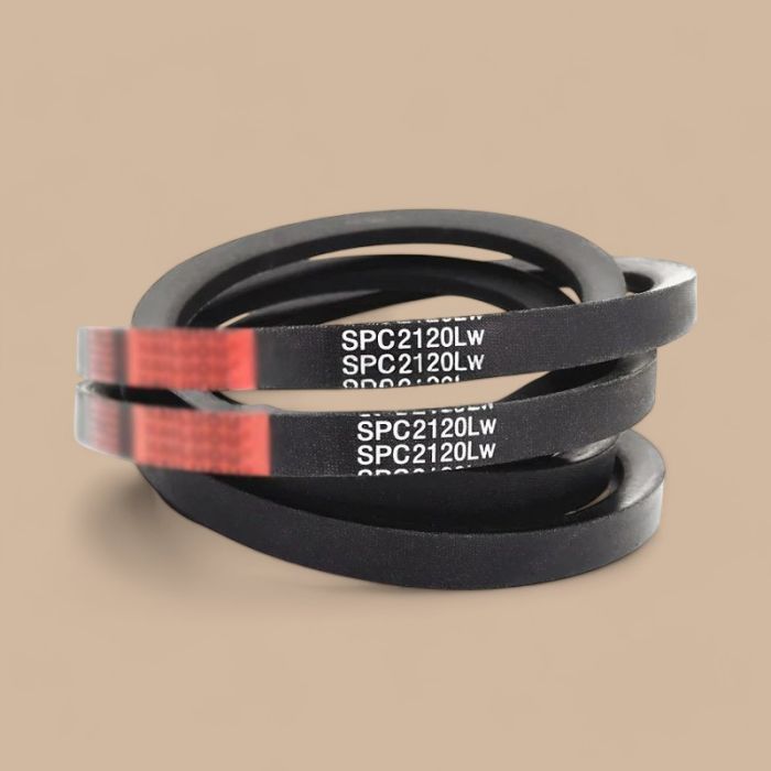 Tractor Aftermarket Mitsuboshi SPC2120LW High Speed Oil Proof V-Belt Compatible for Tractor Excavator Air Compressor