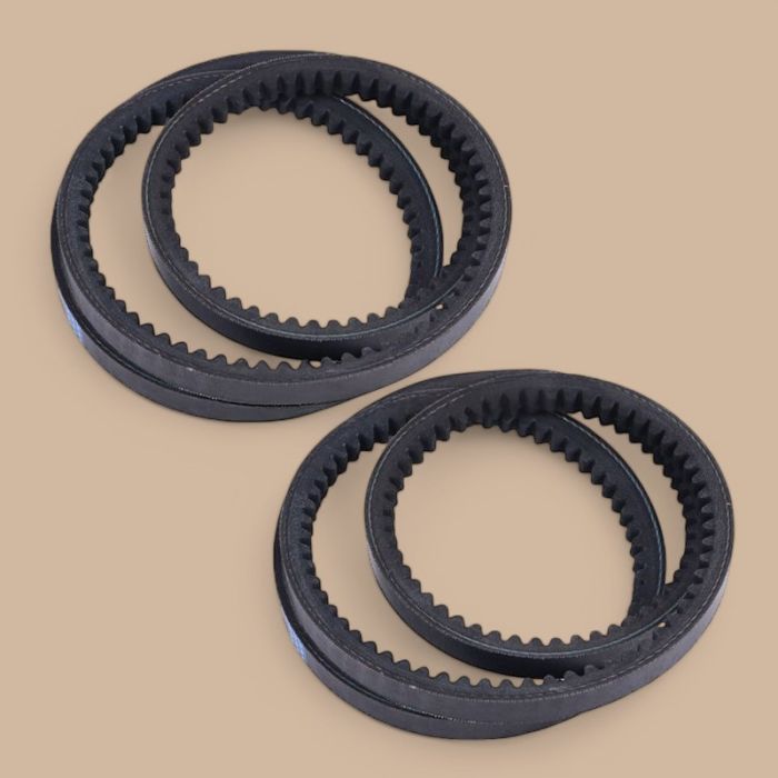 Caterpillar 2 Pieces V-Belt 111-0575 1P-3085 6N-3113 9N-1323 Compatible for Caterpillar CAT Engine 3046 3054 3064 3204 3208 Loader 933 939 910G 914G 916 926 Tractor D3G D4G D5G D7F