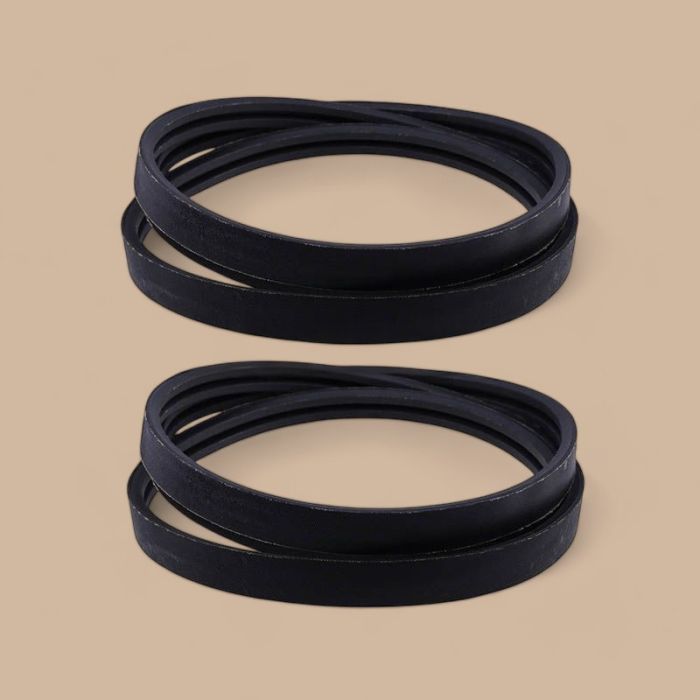 Kubota Deck Belt K5647-34710 K5647-34711 Compatible for Kubota Mower 60" ZD326 ZD331