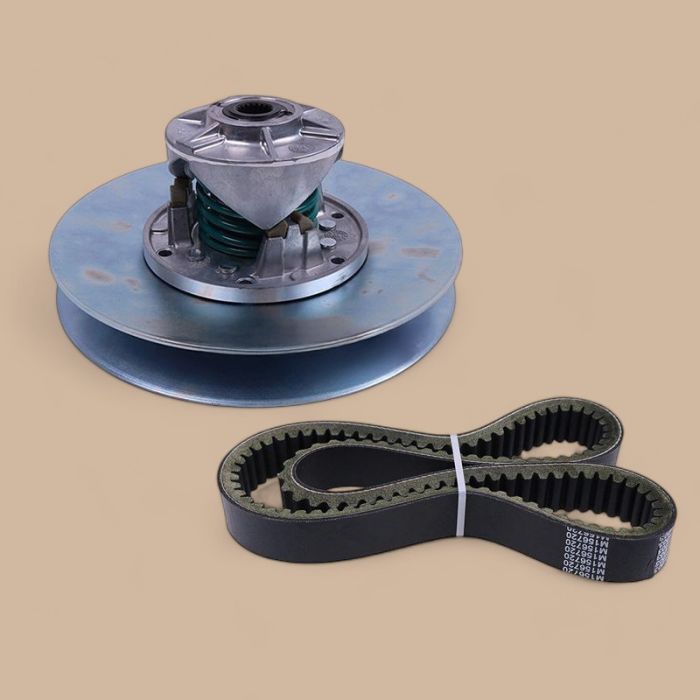 John Deere Driven Clutch & Belt Kit AM138089 M158267 M156720 Compatible for Kawasaki Engine FD620D John Deere Gator UV72 XUV620i XUV625i