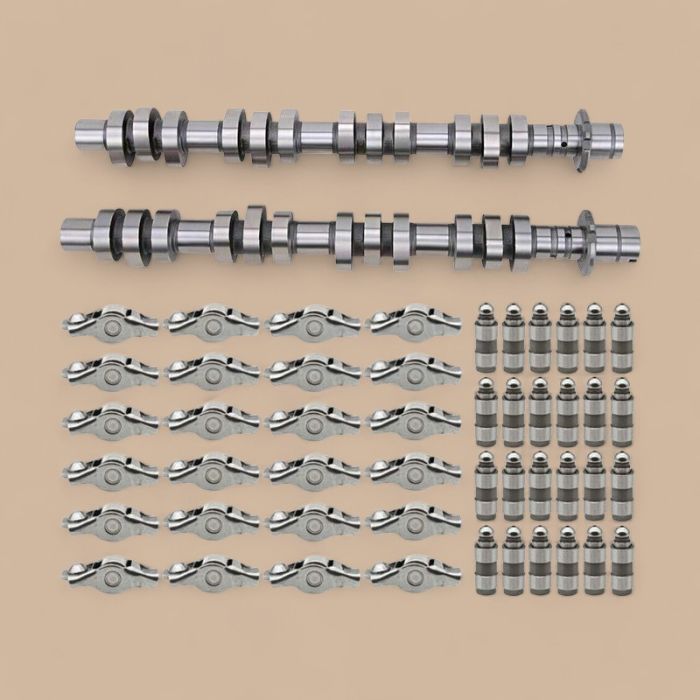 Ford Left + Right Camshaft & Rocker Arm & Lifter Compatible for 2005-14 Ford F150 F250 4.6L 5.4L