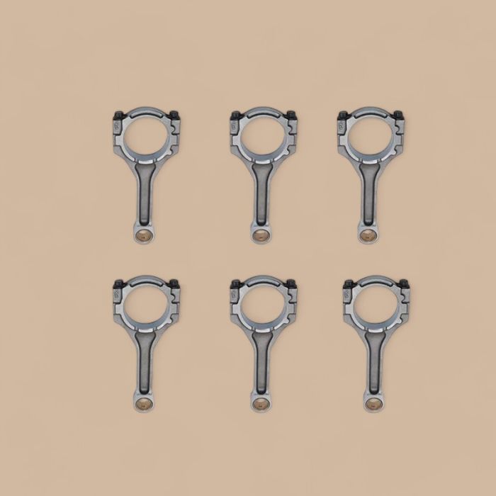 Hyundai 6 Pieces Engine Connect Rods 623R6-3CA0A Compatible for Hyundai Santa Fe Azera Veracruz XL Kia Sorento Sedona Cadenza 3.3L