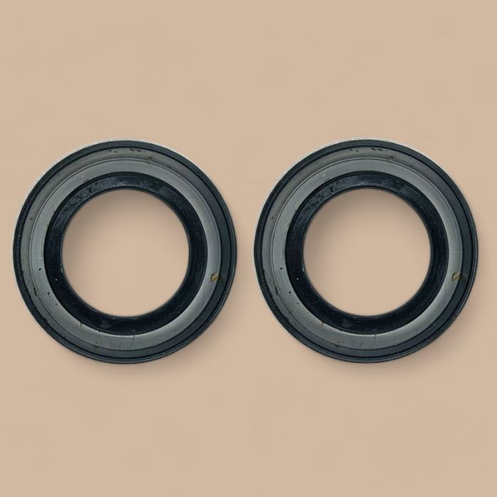 Perkins 2 PCS Crankshaft Front Seal 198636160 Compatible for Perkins 403 404 103 104 Shibaura N844 Engine