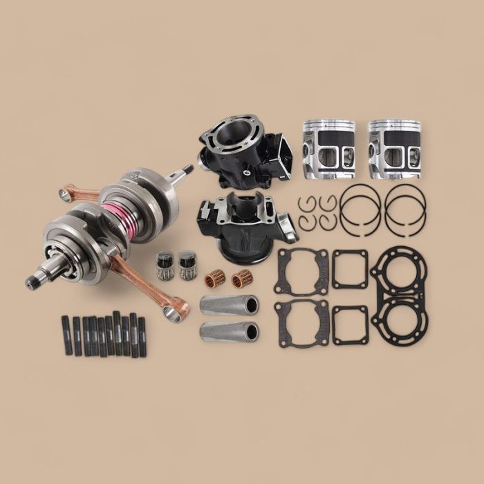 Yamaha Crankshaft & Cylinder Piston Gasket Kit Compatible for Yamaha ATV Banshee 350 YFZ350 YFZ350LE YFZ350SP