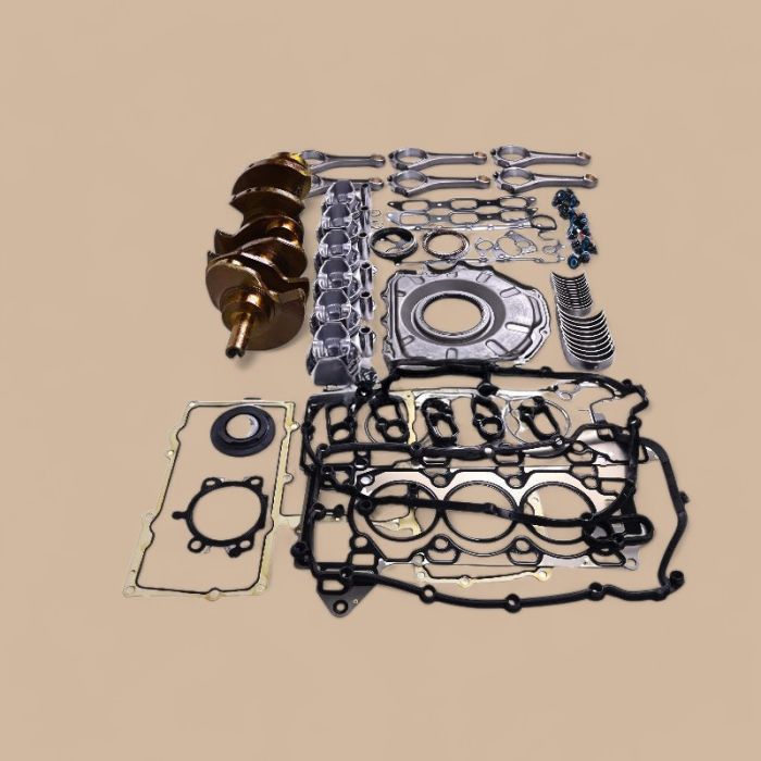 Jaguar Crankshaft Con Rod Piston Gasket Kit Compatible for Jaguar Engine AJ126 3.0L V6 F-Type XE XJ Land Rover Discovery LR4