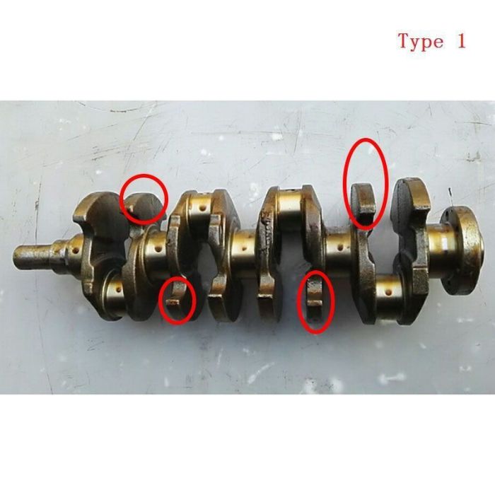 Toyota Crankshaft 13401-11050 Compatible for Toyota 1E 2E Engine