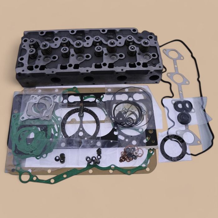 Kubota Cylinder Head 6693482 6680664 Compatible for Kubota Engine V3300 V3300-DI Bobcat Telehandler T2250 V417