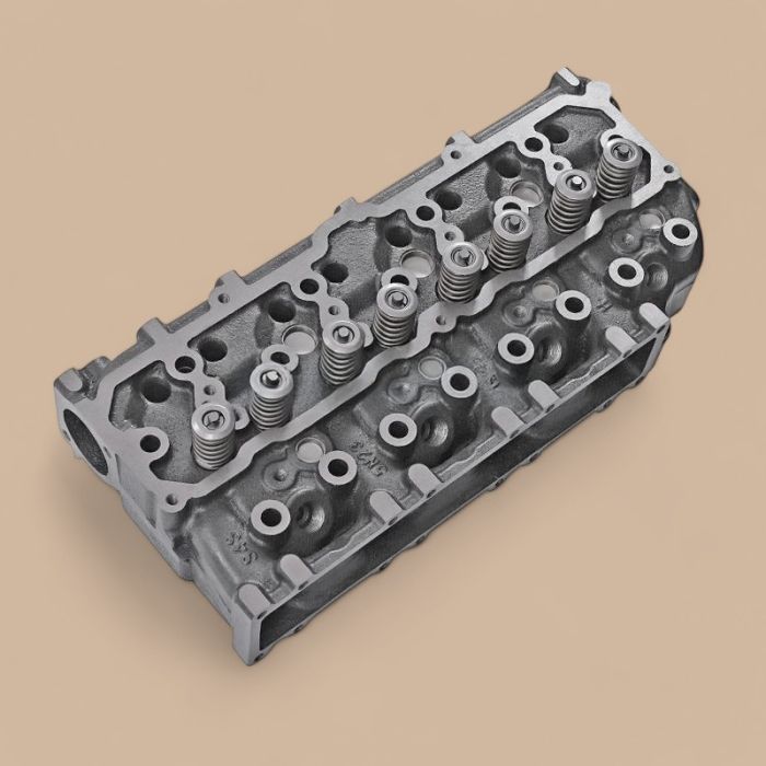 Caterpillar Engine 3044C C3.4 Complete Cylinder Head with Valves 179-1854 Compatible for Caterpillar CAT Loader 236B 246C 252B 252B3 256C 262C 267B 268B 272C 277C 287C 297C 906