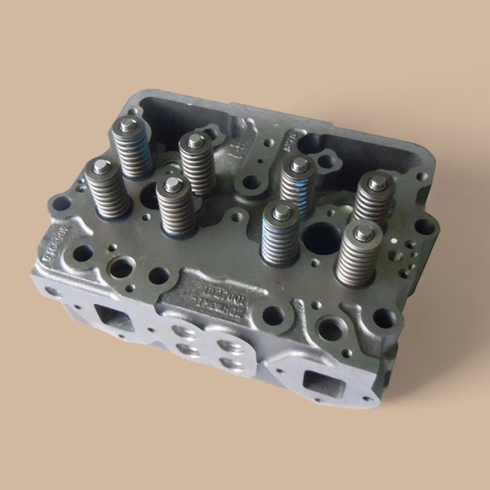 Cummins N14 NH855 NT855 Complete Cylinder Head with Valves 4915442 3418678 Compatible for Cummins Engine