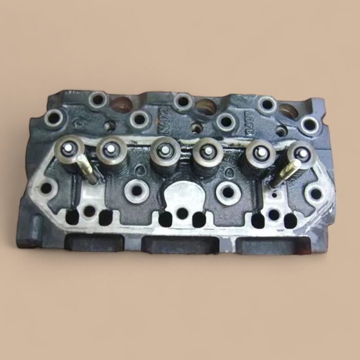 John Deere 3TNA72 Complete Cylinder Head with Valves Compatible for Yanmar Engine John Deere Compact Utility Tractor 670 770