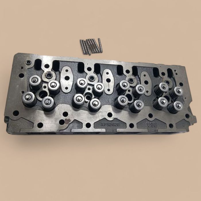 Komatsu 16 Valves Complete Cylinder Head Assembly YM129907-11700 YM129907-07900 Compatible for Komatsu Engine 4D94LE Excavator PC75R-2 PW75R-2